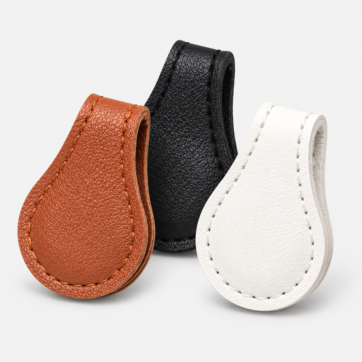 FORMD Magnetic Leather Bookmarks — Set of 3